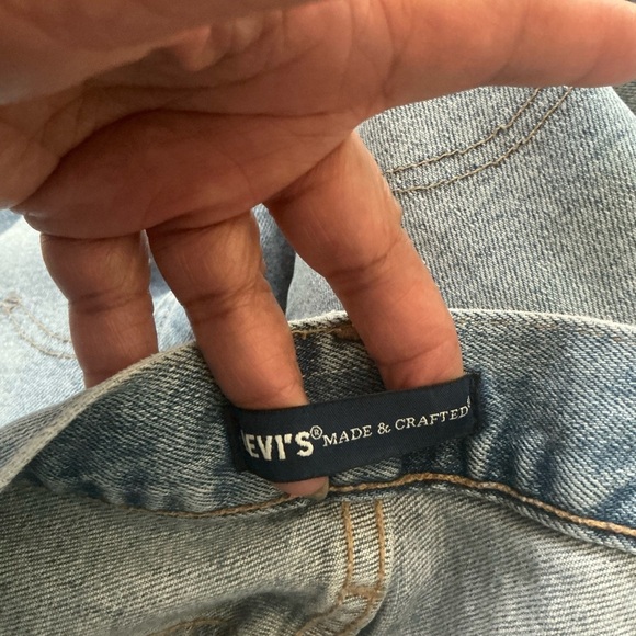 Levi's 501 Original Made & Crafted High Rise Button Fly Jeans Size 30/30 - Picture 14 of 17